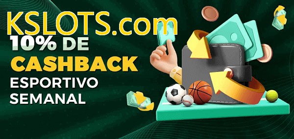 10% de bônus de cashback na KSLOTS.com